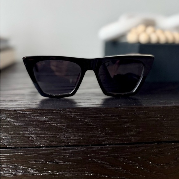 Rag & Bone Black and Brown Angular Sunglasses - Picture 2 of 6